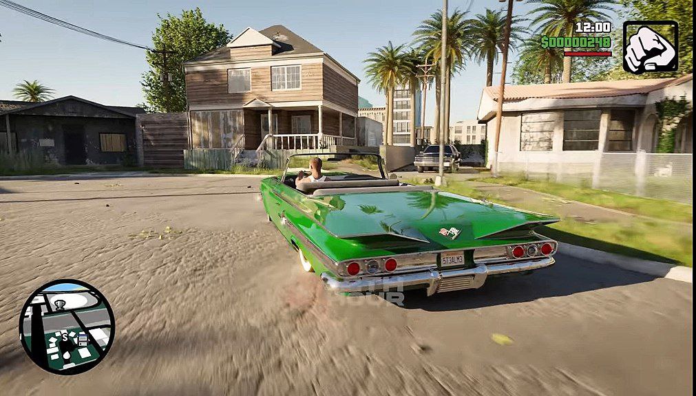 بازسازی GTA San Andreas توسط یک تیم حرفه ای